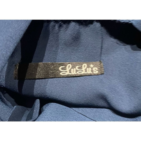 LULU’S Draper Halter A- Line Dress - Picture 3 of 6